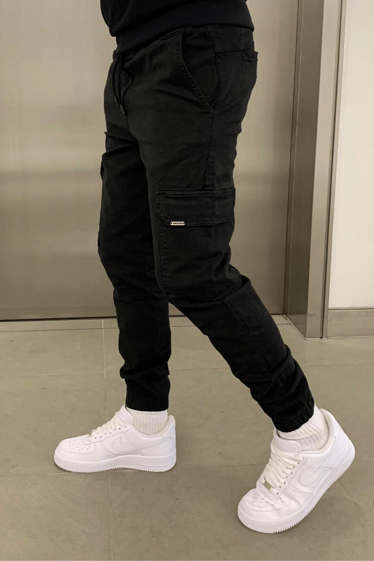 Charles | Jogger cargo coupe ajustée