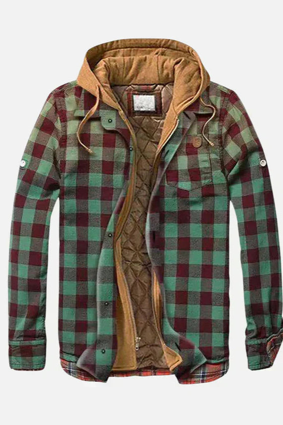 Léon | Veste patchwork à carreaux