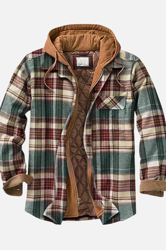 Léon | Veste patchwork à carreaux