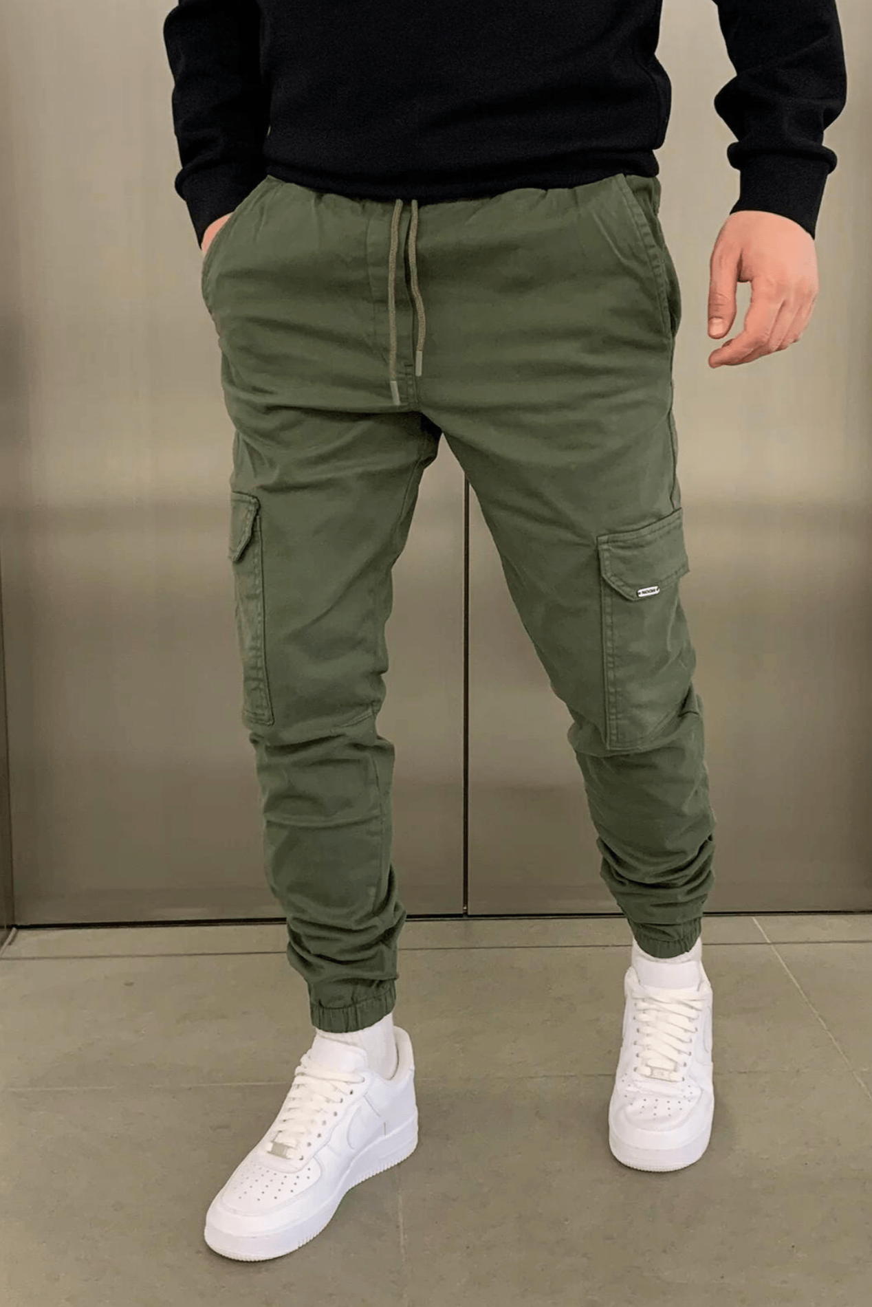 Charles | Jogger cargo coupe ajustée