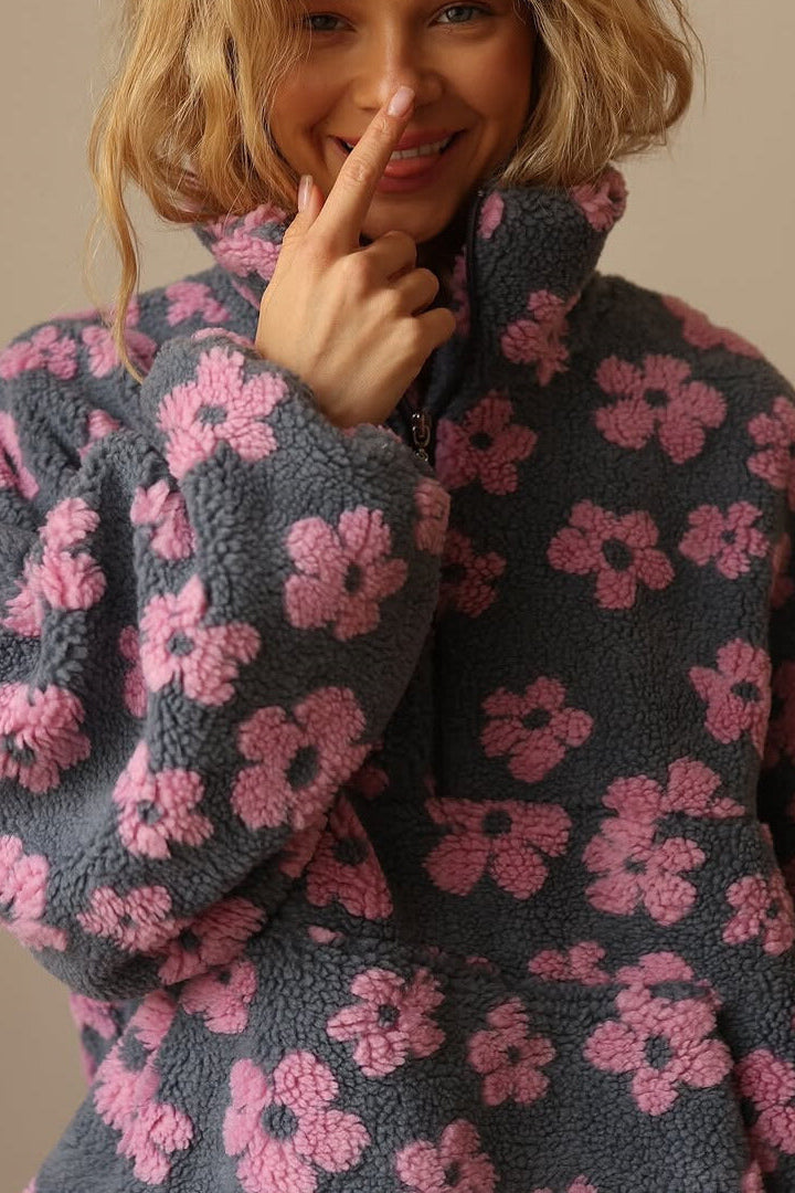Ninon | Pull Fleuri Doux & Chic
