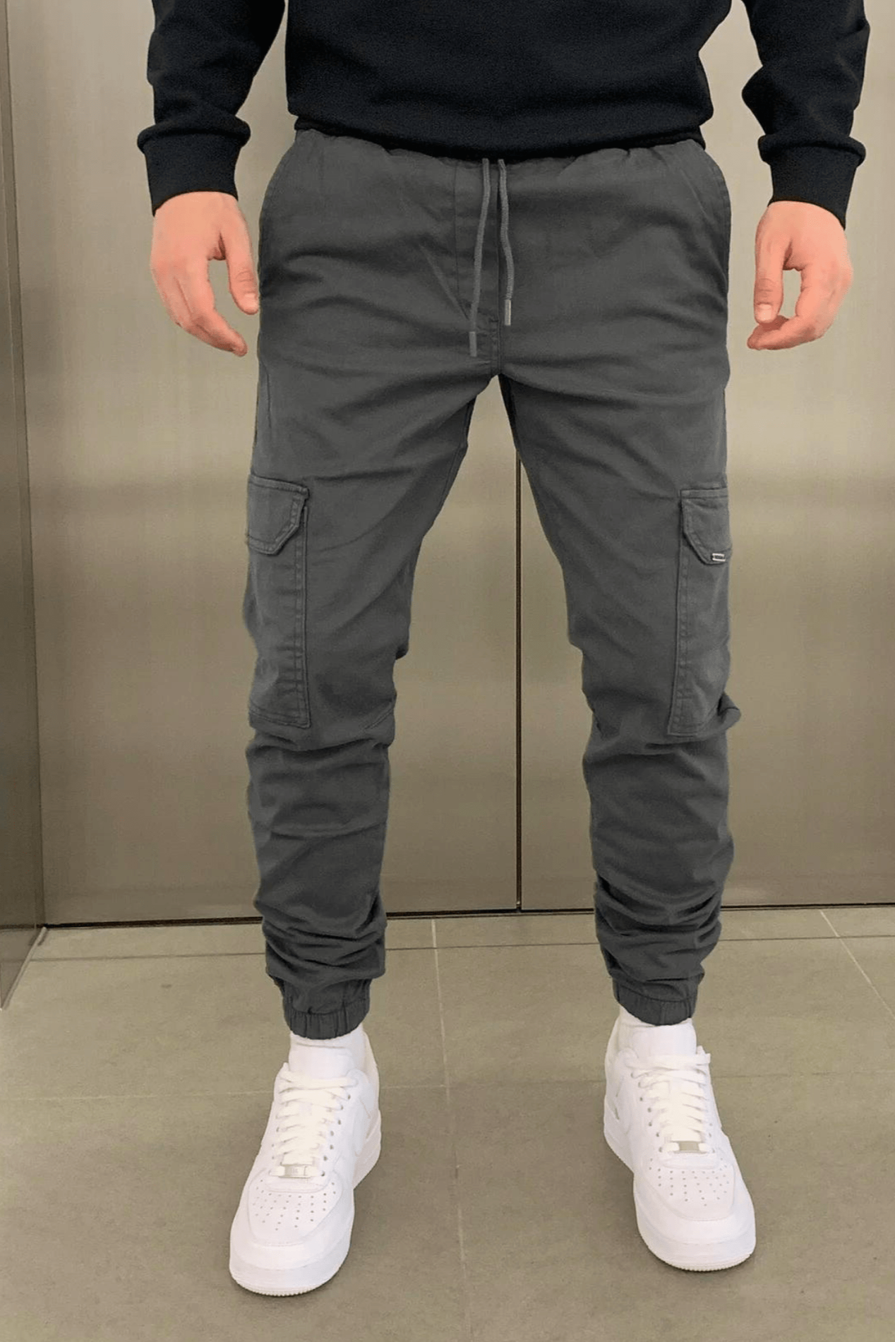 Charles | Jogger cargo coupe ajustée