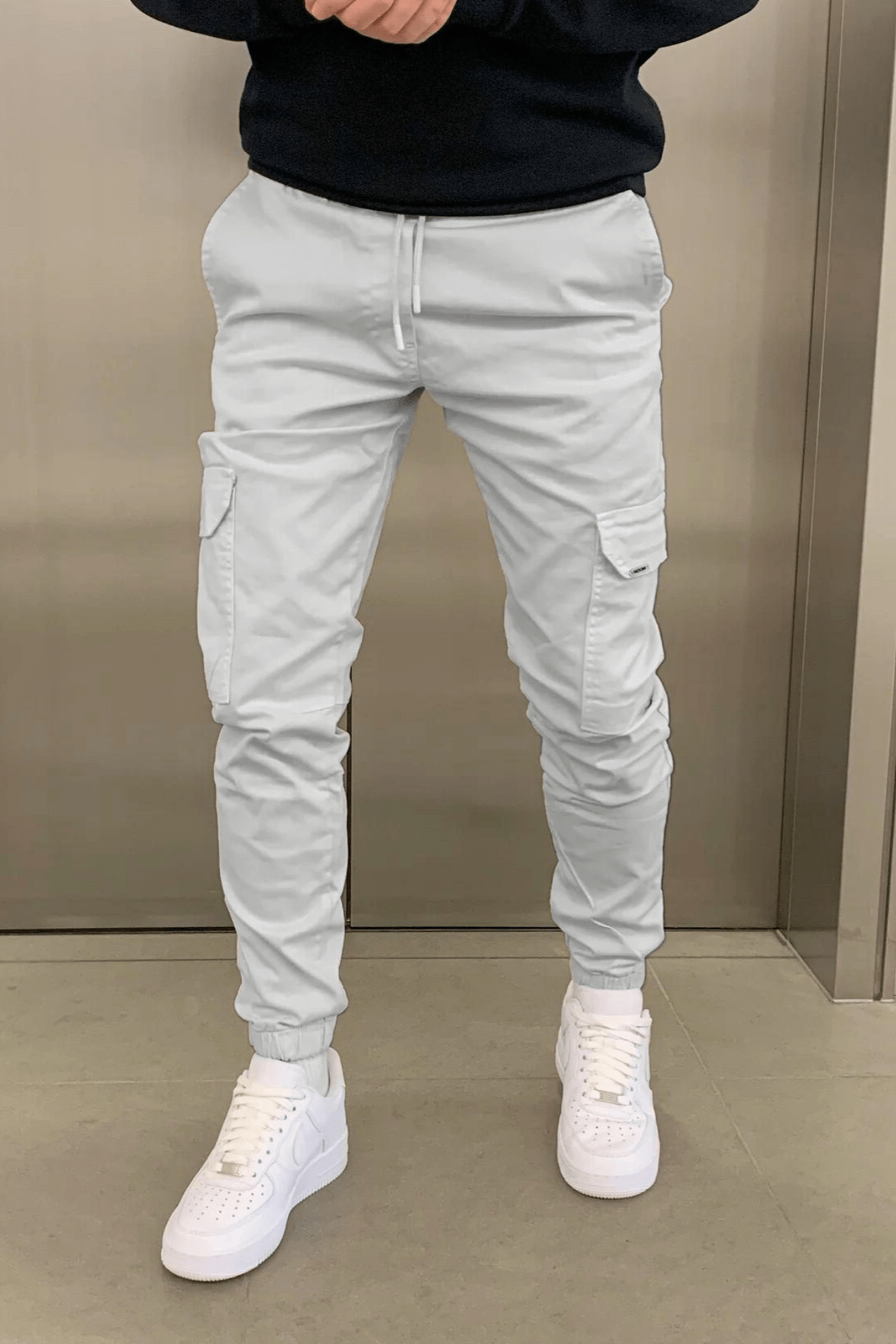 Charles | Jogger cargo coupe ajustée