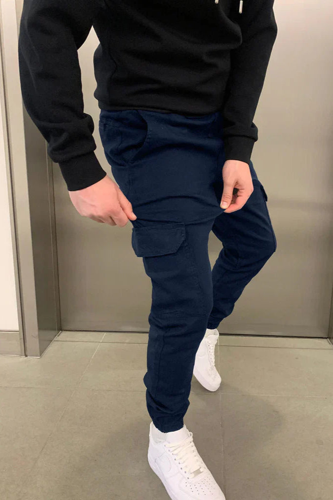 Charles | Jogger cargo coupe ajustée
