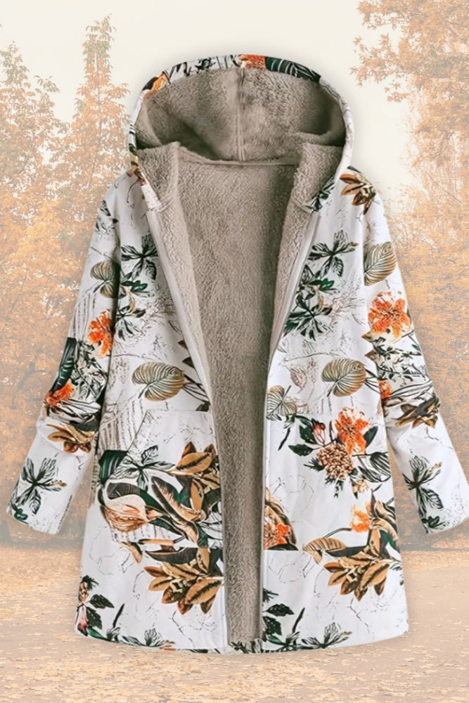 Camellia | Manteau chaud doublé polaire