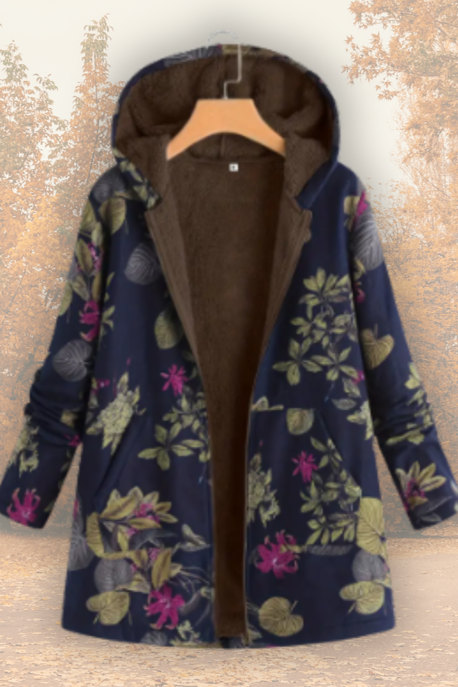 Camellia | Manteau chaud doublé polaire