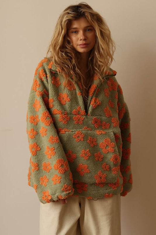 Ninon | Pull Fleuri Doux & Chic