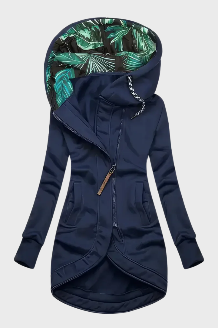 Amelia | Manteau d’hiver élégant et chaud avec capuche