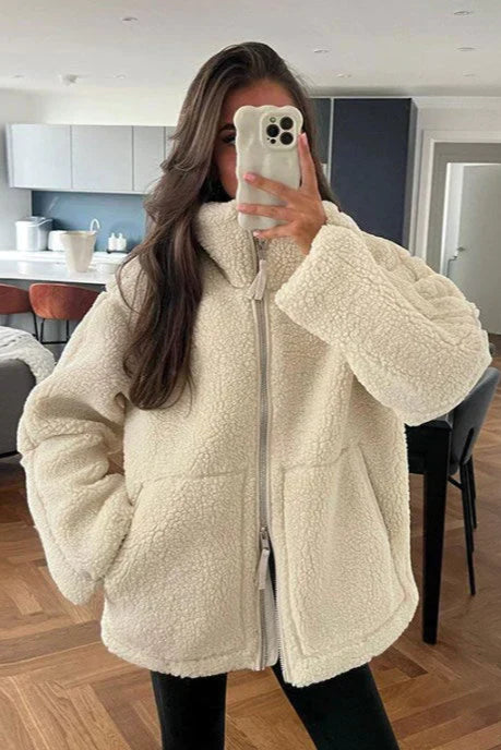Andrea | Manteau d’hiver oversize décontracté
