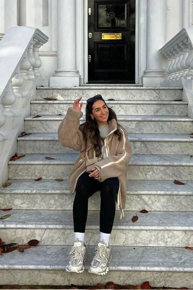 Andrea | Manteau d’hiver oversize décontracté