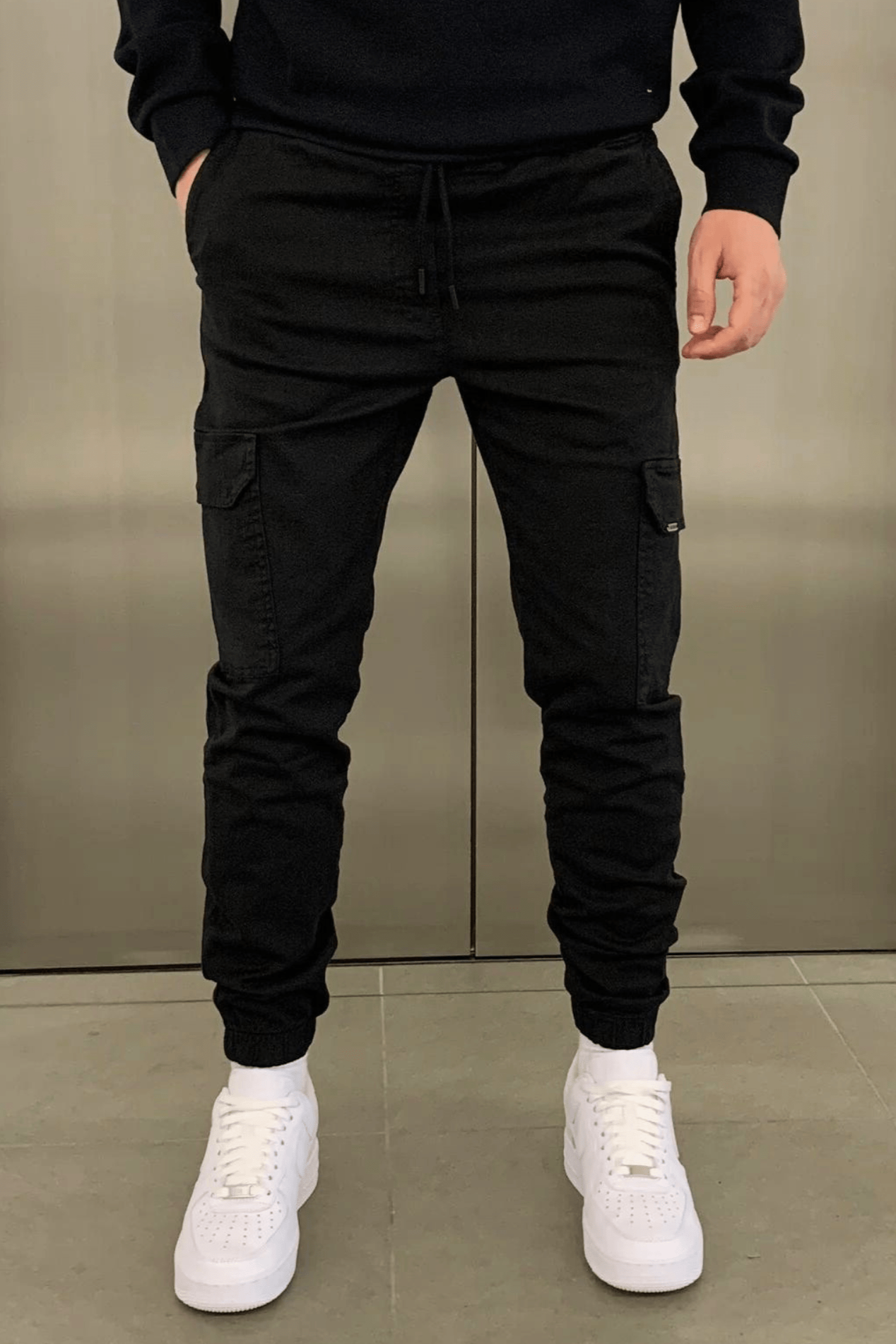 Charles | Jogger cargo coupe ajustée