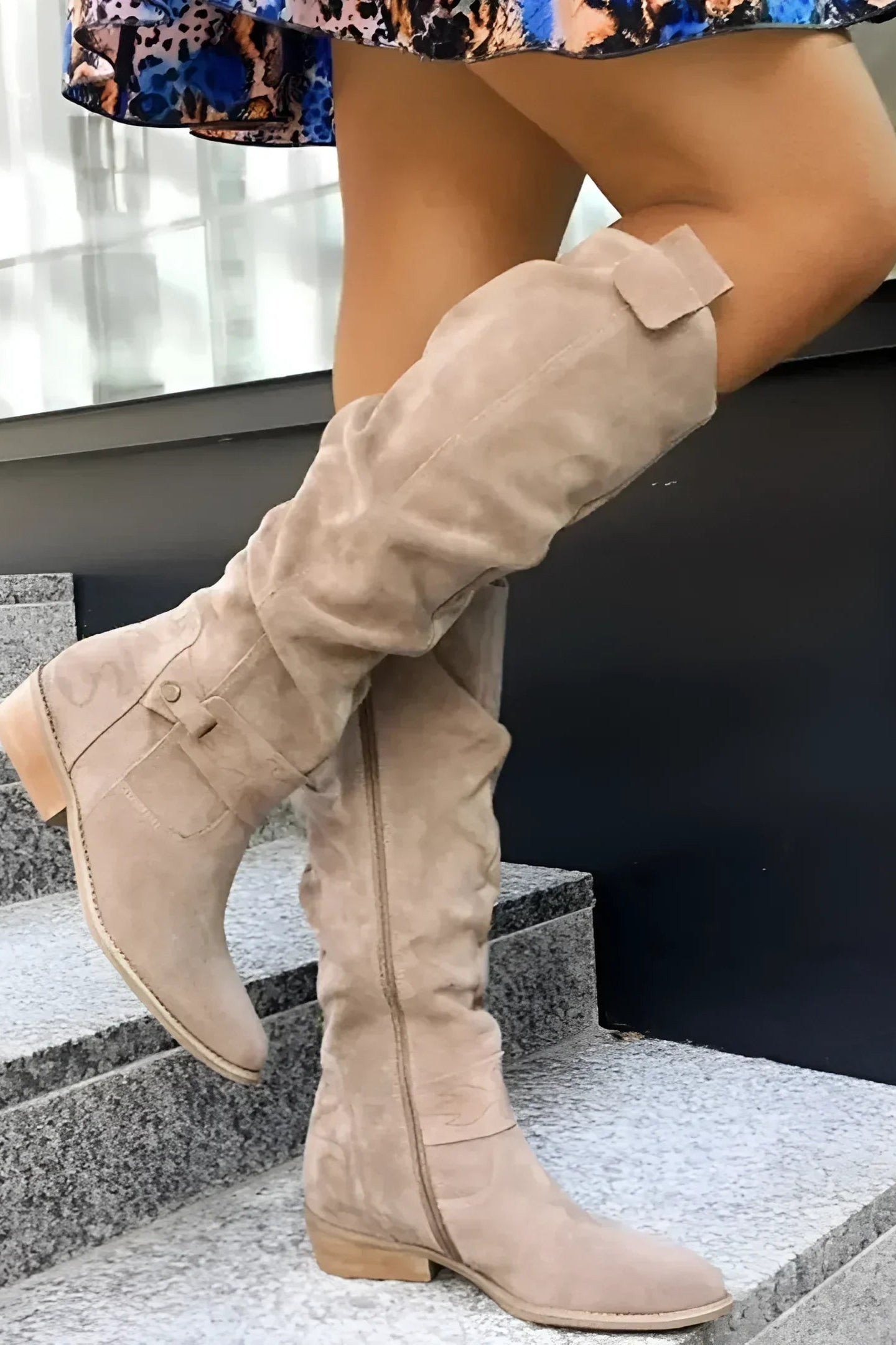 Madeleine | L’élégance intemporelle des bottes hautes en daim