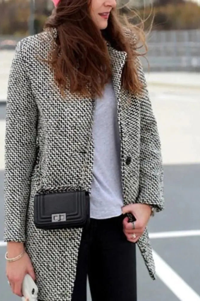 Audrey | Manteau mi-long chic