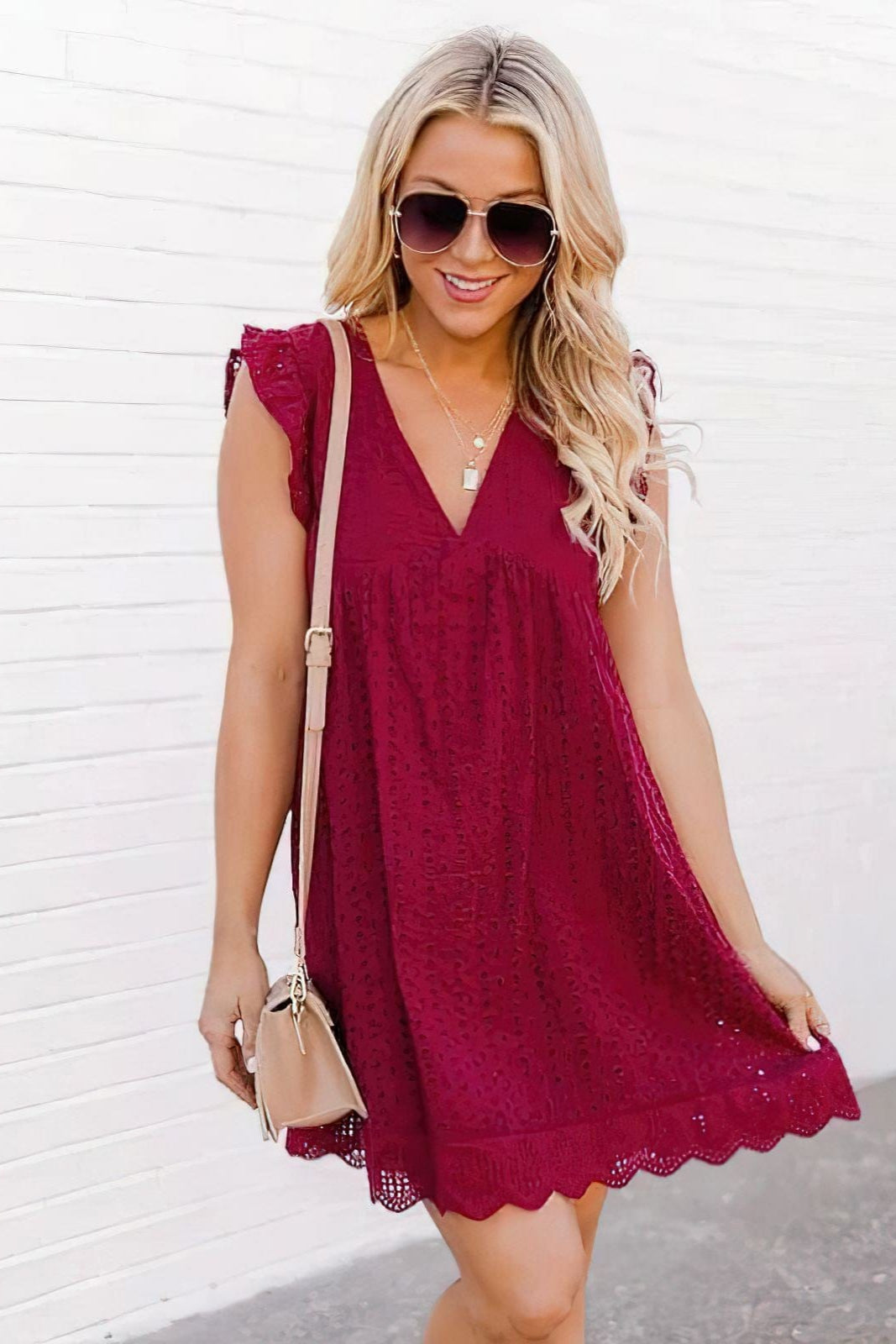 Néla | Robe Courte Anti-Frottement – Élégance et Confort Sans Irritations
