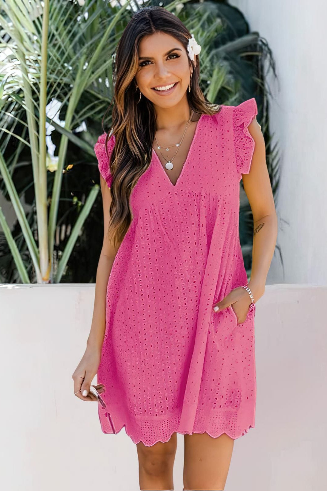 Néla | Robe Courte Anti-Frottement – Élégance et Confort Sans Irritations