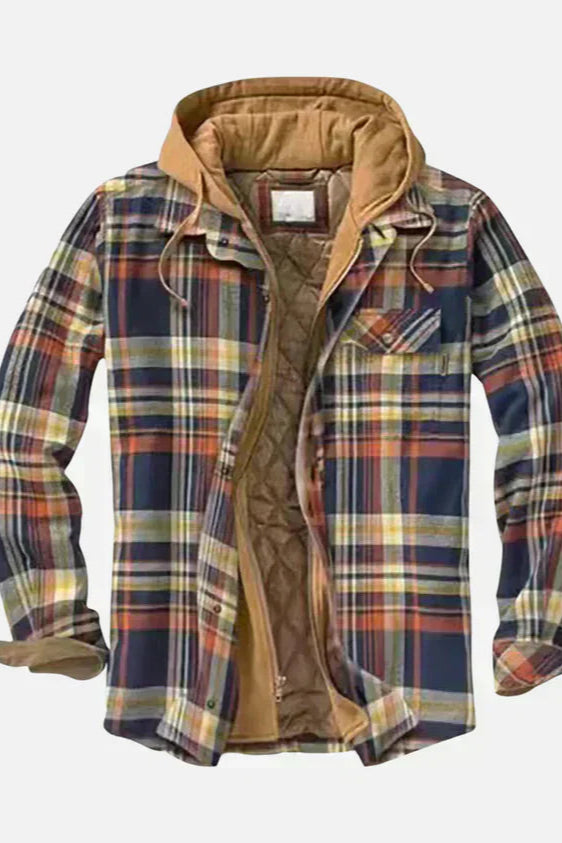 Léon | Veste patchwork à carreaux
