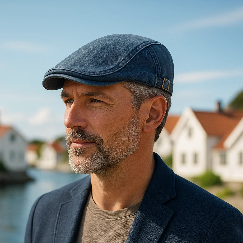 François | Casquette plate vintage
