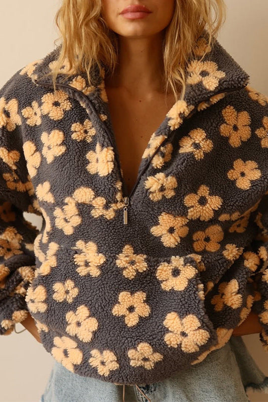 Ninon | Pull Fleuri Doux & Chic