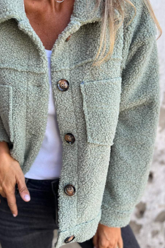 Perla |Veste tendance en tissu doux