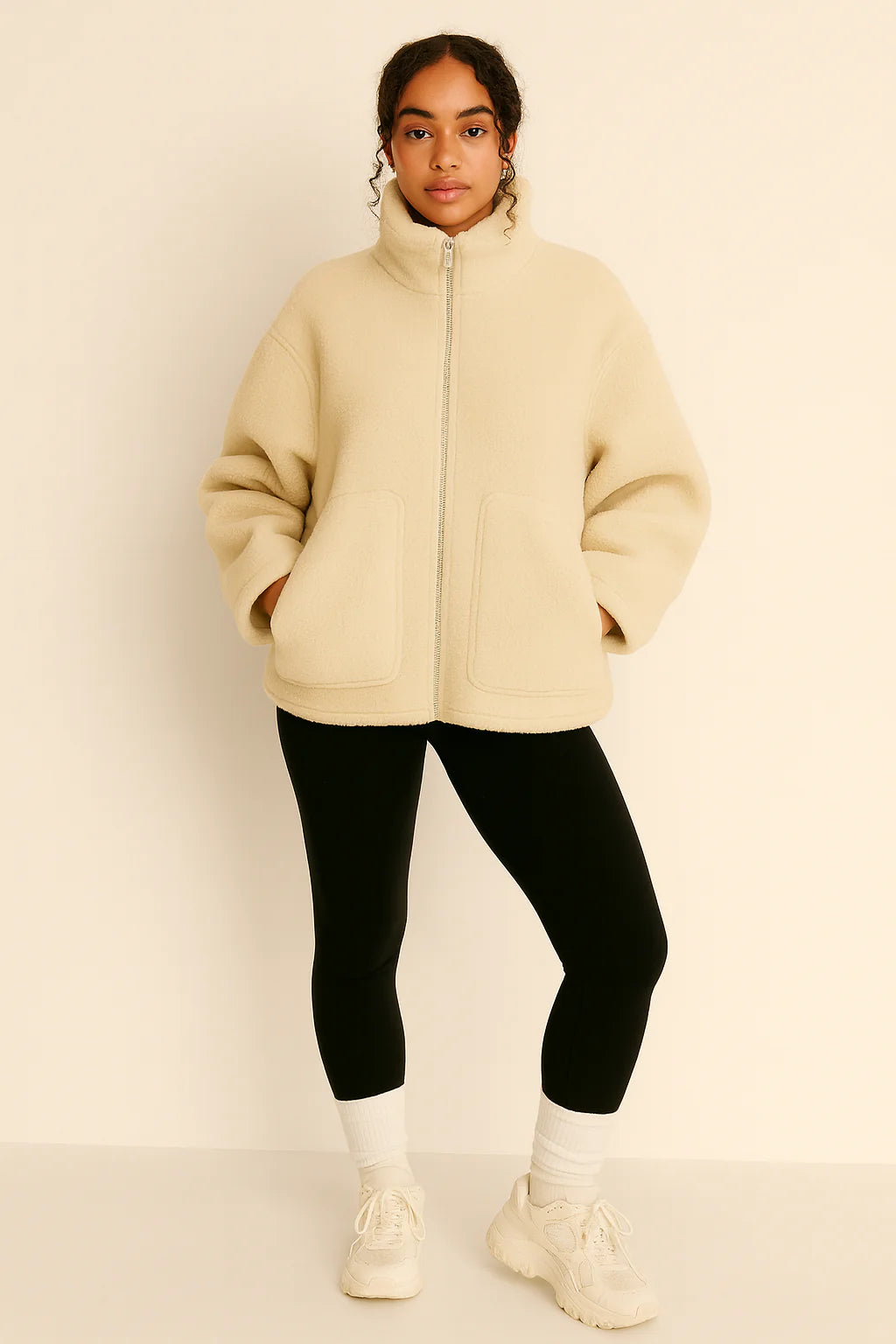 Andrea | Manteau d’hiver oversize décontracté